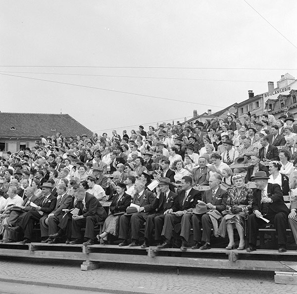 Fête fédérale des yodleurs, Fribourg, 1955