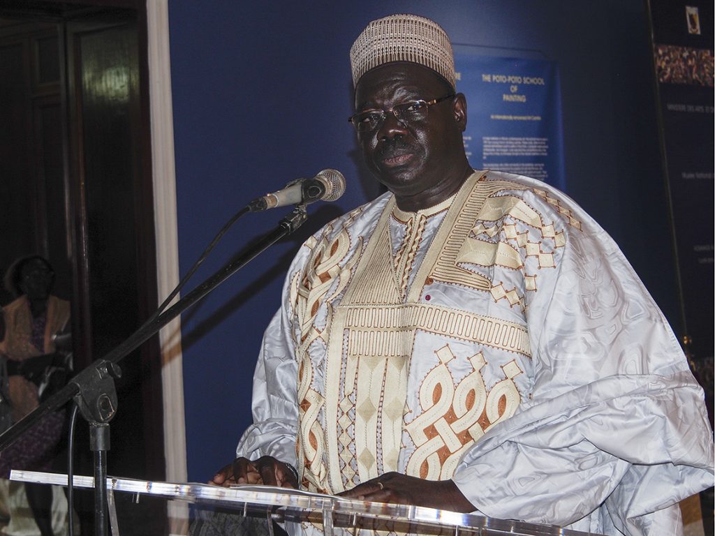 Mouhtar Ousmane Mey, Secrétaire Général du Ministère des Arts et de la Culture du Cameroun